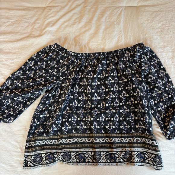 Madewell Off-Shoulder Blouse - Picture 3 of 3